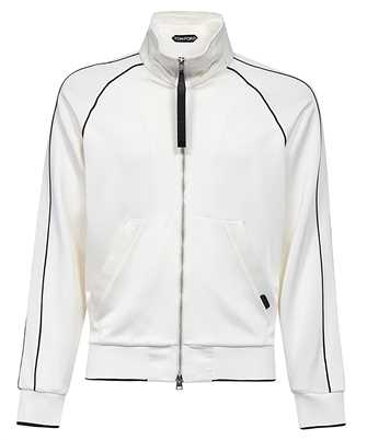 Tom Ford JZL005 JMV001S23 JERSEY ZIP THROUGH WITH PIPING Jacket