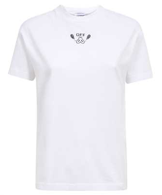 Off-White OWAA089S24JER002 BANDANA ARROW CASUAL T-shirt