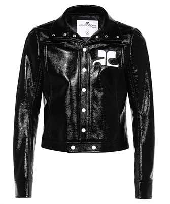 Courreges PERCBL017VY0003 VINYL Jacket