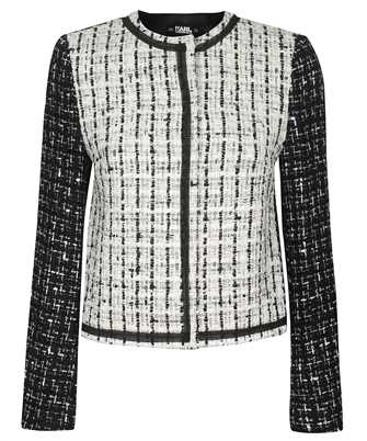 Karl Lagerfeld 226W1402 BI-COLOUR BOUCLE Jacket