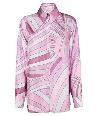 Emilio Pucci 3URJ11 3U751 IRIDE-PRINT SILK Shirt