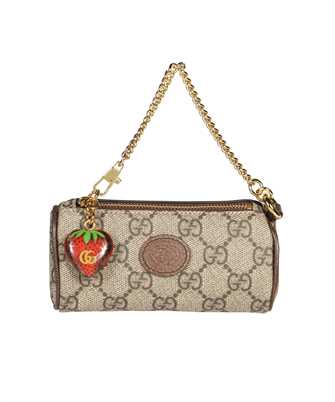 Gucci 726253 FABD5 DOUBLE G STRAWBERRY Wallet