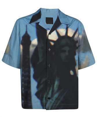 Givenchy BM60T514RN BOXY FIT HAWAIIAN COLLAR Shirt