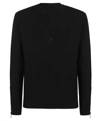 Givenchy BM90PN4YFF FELTED MERINO CREW NECK WITH 4G ZIPPER Maglia