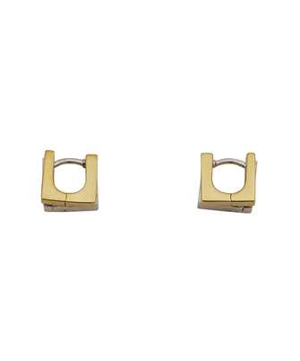 Tom Wood E972NA01S925 9K STEP HUGGIES DUO Earrings