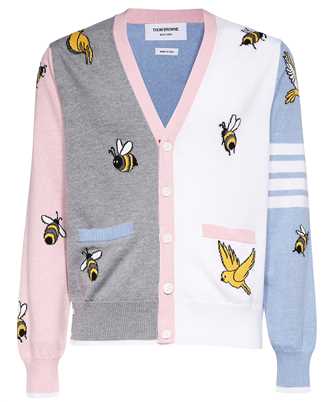 Thom Browne MKC451F Y1002 FUN MIX BIRDS AND BEES Maglia