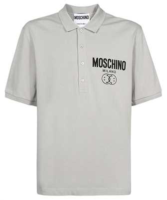 Moschino A1609 2044 LOGO-DETAIL COTTON Polo