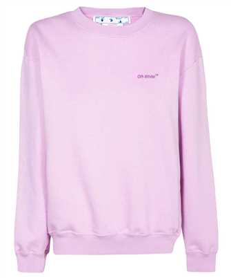 Off-White OWBA046F22JER001 DIAG REGULAR CREWNECK Sweatshirt