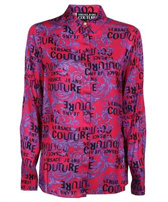 Versace Jeans Couture 74HAL201 NS219 TWILL VI PRINT LOGO COUTURE Shirt