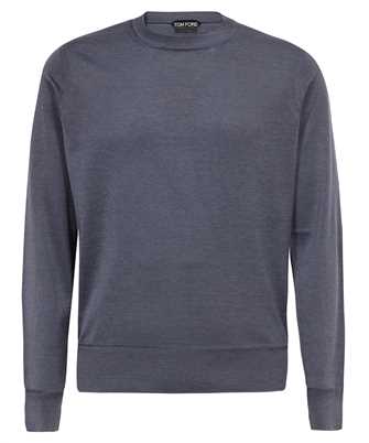 Tom Ford KCL016 YMS015F23 SILK COTTON LIGHTWEIGHT CREW NECK Maglia