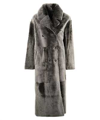 Yves Salomon 26W24WYM60723MERL MANTEAU 123CM Mantel