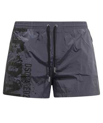 Dsquared2 D7B645420 ICON SPLASH MIDI Swim shorts