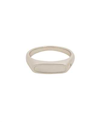 Tom Wood R75SBWHM01S925 MARIO WHITE MOP Ring