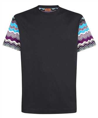 MISSONI US23SL19 CREW-NECK COTTON WITH ZIGZAG PRINT T-Shirt