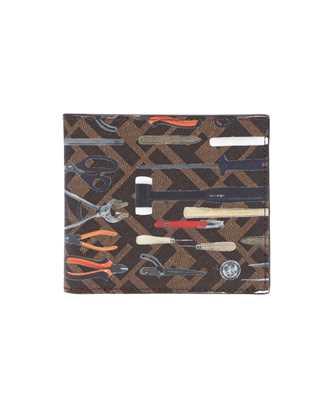 Fendi 7M0169 ARAO CANVAS TOOL PRINT Wallet