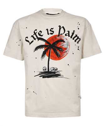 Palm Angels PMAA072F22JER006 GD SUNSET PALM CLASSIC T-shirt
