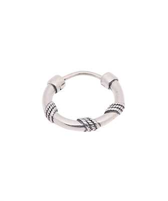 Serge DeNimes SilverRopeHoopEarring Earring
