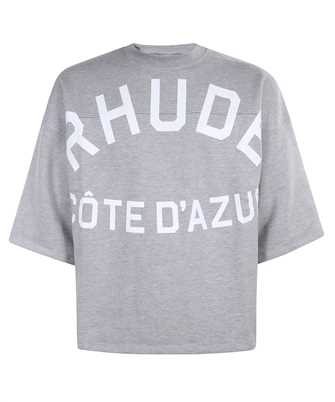 Rhude RHPS25TT23012 COTE D'AZUR MID-SLEEVE BOXY TEE T-shirt