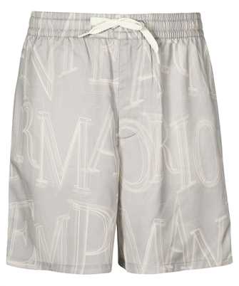 Emporio Armani 3R1PR0 1NWDZ LOGO-PRINT LYOCELL Bermuda