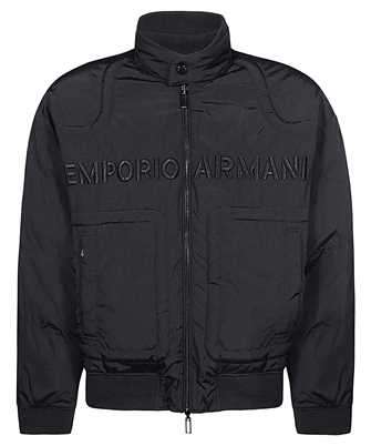 Emporio Armani 6R1B75 1NFEZ REVERSIBLE LOGO-EMBROIDERED BOMBER Giacca
