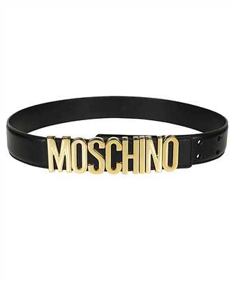 Moschino A8007 8001 LOGO PLAQUE Grtel