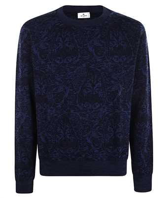 Etro MRKF0096 AQ195 PAISLEY JACQUARD CREWNECK Knit