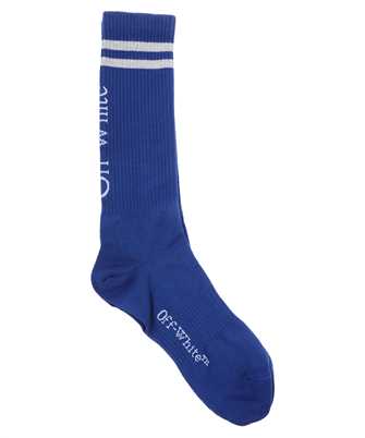 Off-White OMRA078F23KNI001 STRIPES BIG LOGO LONG Socks