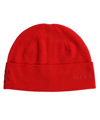 Givenchy BGZ01T G01D 4G GIVENCHY EMBROIDERED WOOL Beanie