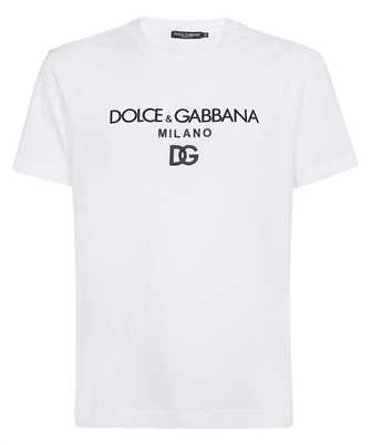 Dolce & Gabbana G8NC5Z G7B9X DG EMBROIDERY AND PATCH COTTON T-shirt