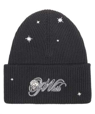 Off-White OWLC005F23KNI001 WO MOON STARS BEANIE Cappello