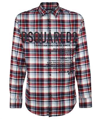 Dsquared2 S74DM0535 S53989 CERESIO 9 CHECK Shirt