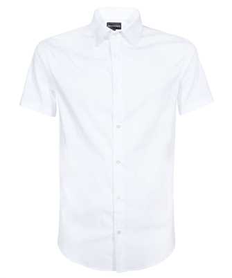 Emporio Armani 8N1C91 1NI9Z SHORT-SLEEVED STRETCH NYLON-BLEND Hemd