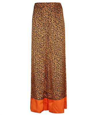 Karl Lagerfeld 231W1001 LEOPARD PRINT WIDE-LEG Hose