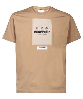 Burberry 8057530 LABEL APPLIQUE COTTON OVERSIZED T-shirt