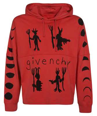 Givenchy BM71C53Y6B OVERSIZED FIT LS PRINT Hoodie