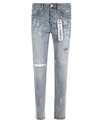 Purple Brand P001 LIA LIGHT INDIGO PAINT BLOWOUT Jeans