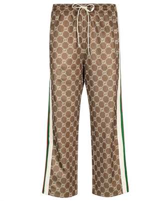 Gucci 671496 XJD1G INTERLOCKING G SNAP BUTTON TRACK BOTTOMS Trousers