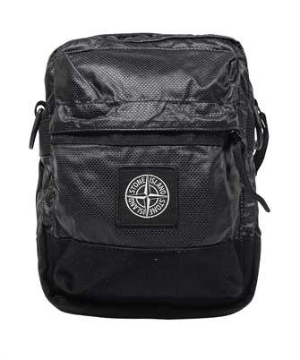 Stone Island 791590870 LOGO-PATCH COATED-COTTON MESSENGER Tasche