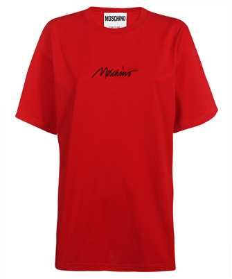 Moschino A0702 0541 LOGO-EMBROIDERED COTTON T-shirt