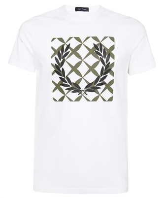 Fred Perry M5627 CROSS STITCH PRINTED T-shirt