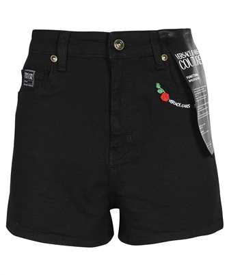 Versace Jeans Couture 74HAD516 CDW00 EMBROIDERED-LOGO MINI Shorts