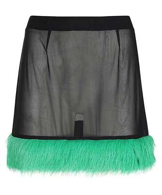 Heron Preston HWCU004F23FAB001 FAUX FUR MESH MINI Rock