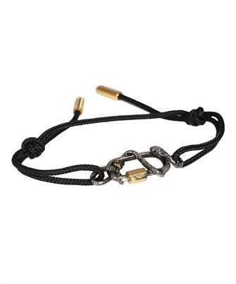 Alexander McQueen 738271 1AANA SNAKE AND SKULL FRIE Bracelet