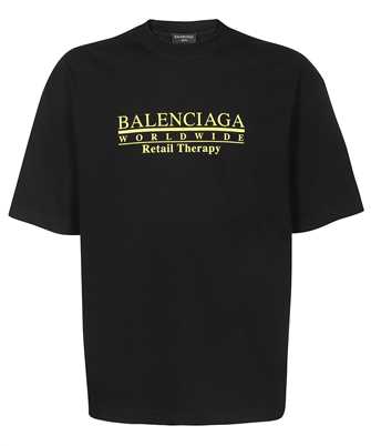 Balenciaga 612966 TLVB1 RETAIL THERAPY MEDIUM FIT T-shirt