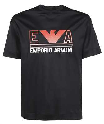 Emporio Armani 3R1TZ4 1JUVZ LOGO-PRINT COTTON T-shirt