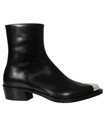 Alexander McQueen 711114 WHSWD LEATHER Boots