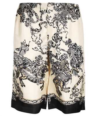 Gucci 672698 ZAKU1 ROI SOLEIL PRINT SILK Trousers