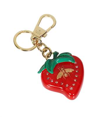 Gucci 728604 9AABK BEE STRAWBERRY-SHAPED Key holder