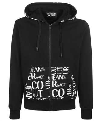 Versace Jeans Couture 74GAI3Z2 F0010 DOODLE LOGO FLEECE Kapuzen-Sweatshirt