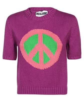 Moschino A0924 0503 PEACE SYMBOL Knit